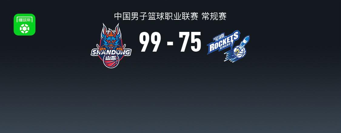 德州扑克游戏app-CBA战报：山东99-75大胜宁波取CBA4连胜，迈尔斯-鲍威尔29+4+8